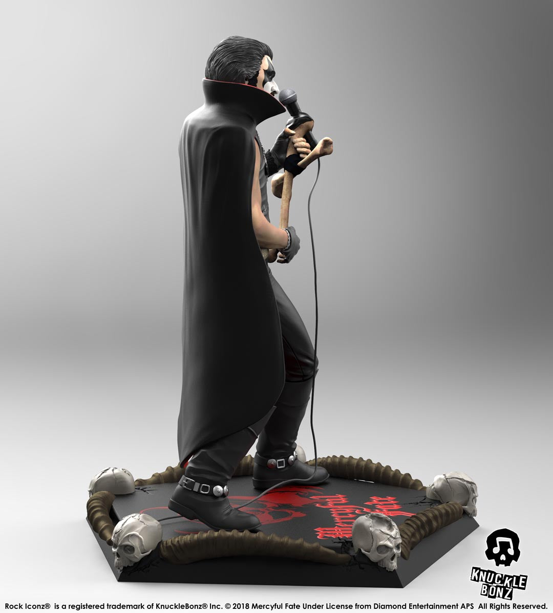 King Diamond II Mercyful Fate KnuckleBonz Statue